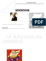 Ficha de Leroy Anderson - Máquina de Escribir