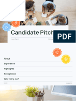 Candidate Pitch