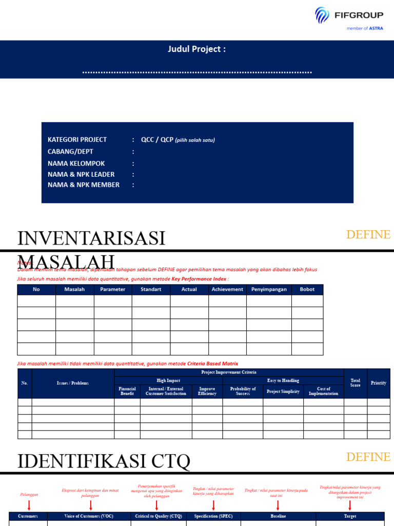 Proyek QCC dan QCP: Panduan Lengkap | PDF | Komputer