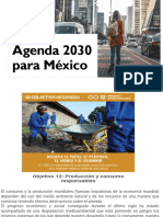 Agenda 2030 para México 12 y 13