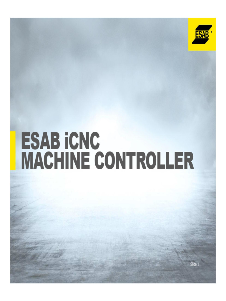ESAB iCNC Touch Screen Controller | PDF | Computer Aided Design ...