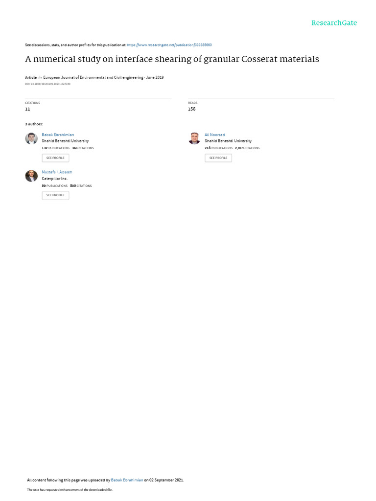 European Journalof Environmentaland Civil Engineering PDF