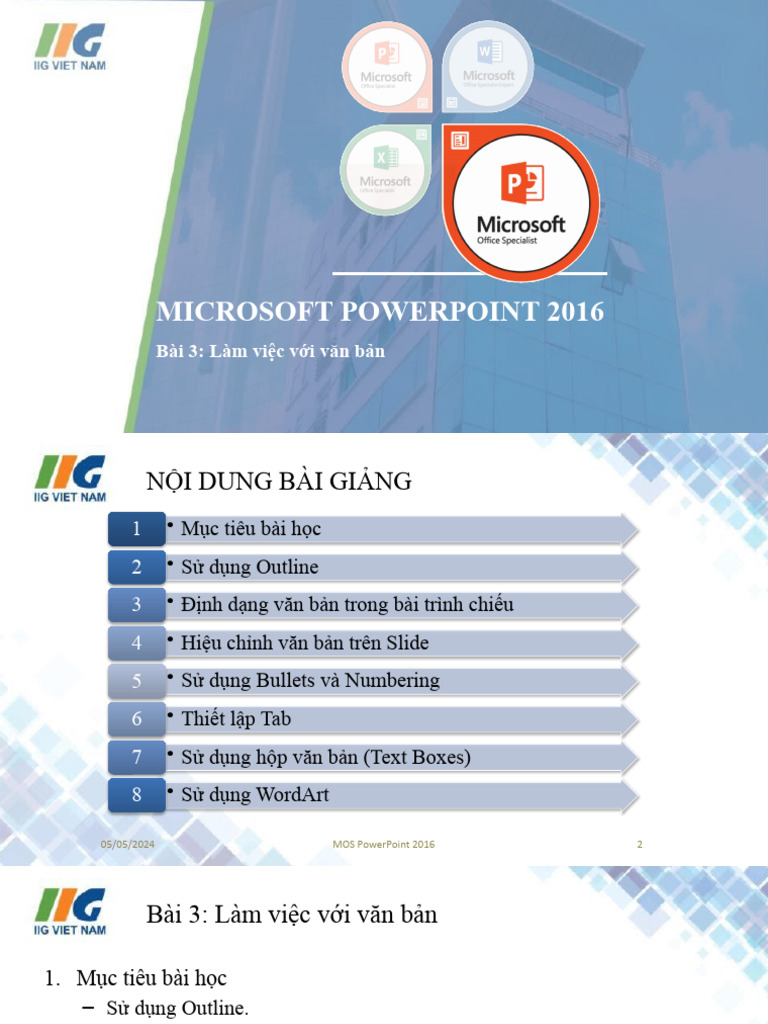 Microsoft Powerpoint 2016 Lesson 3 1211201815 Pdf