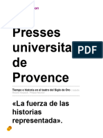 La Fuerza de Las Historias Representada . Reflexiones Sobre El Drama Histórico