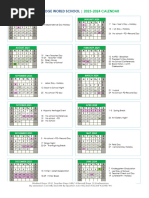 Valley View School District 2025-2026 Calendar | PDF | Public Holiday ...