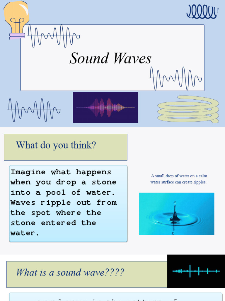 Understanding Sound Waves and Their Properties | PDF | Art