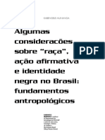 2001-Munanga-Algumas Consideracões Sobre "Raça", Ação Afirmativa e Identidade Negra No Brasil