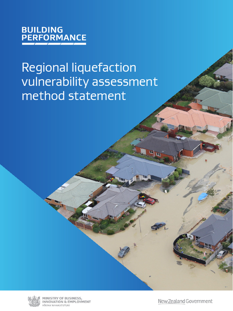 Regional Liquefaction Vulnerability Method | PDF | Groundwater | Lidar