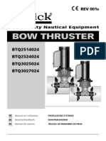 Instalacion de Bow Thrusters