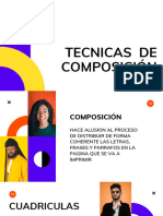 TECNICAS DE COMPOSICIÓN