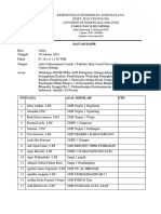 Daftar Peserta MGMP 20 Januari 2024