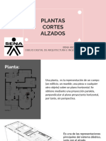 Plantas, Cortes y Alzados