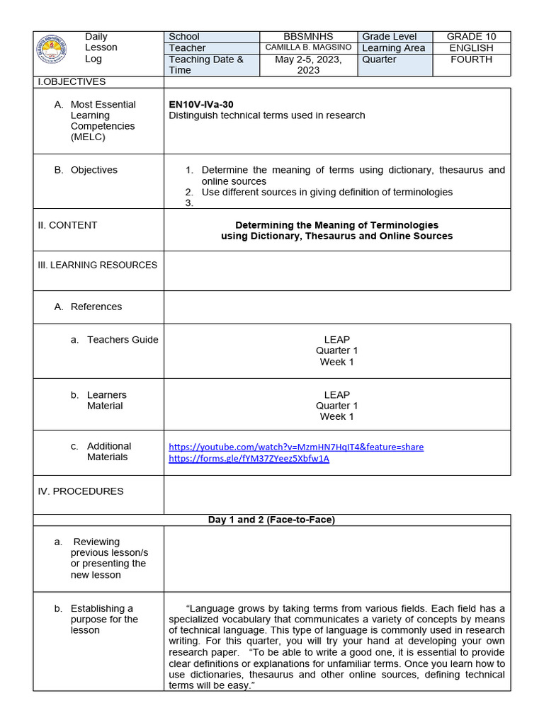 Understanding Dictionaries and Thesauruses | PDF | Word | Dictionary