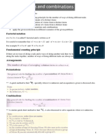 Permutations and Combinations concepts and practice