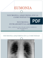Neumonia Nac e Intrahospitalaria