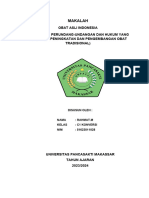 PERATURAN PERUNDANG UNDANGAN DAN HUKUM YANG MENGATUR PENINGKATAN DAN PENGEMBANGAN OT