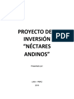Proyecto Nectares Andinos