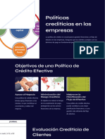 Políticas crediticias en las empresas G7PPT