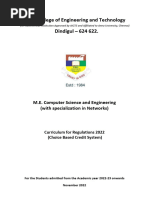 Annexure - S - M.e.cse (NW) R 2022psnacet