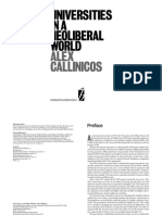 Callinicos Alex - Universities in a Neoliberal World