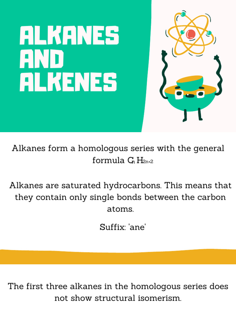 Alkanes and Alkenes | PDF | Alkane | Alkene