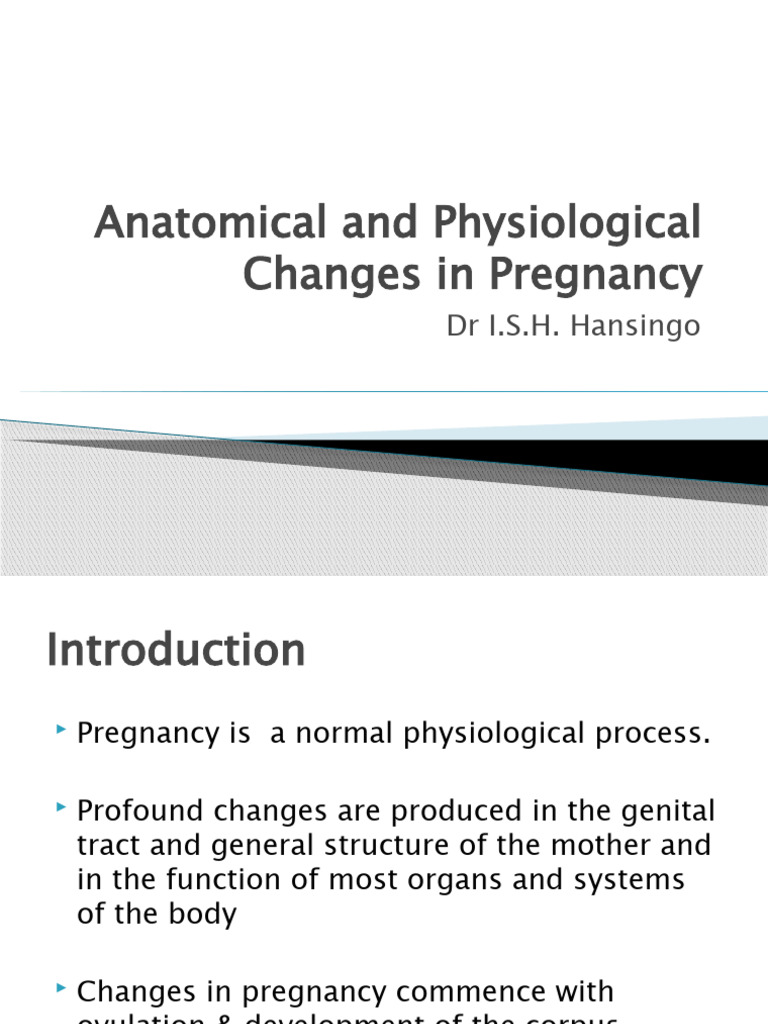 Physiological Changes in Pregnancy | Download Free PDF | Kidney ...