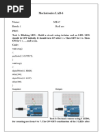 Mechatronics LAB 6-1