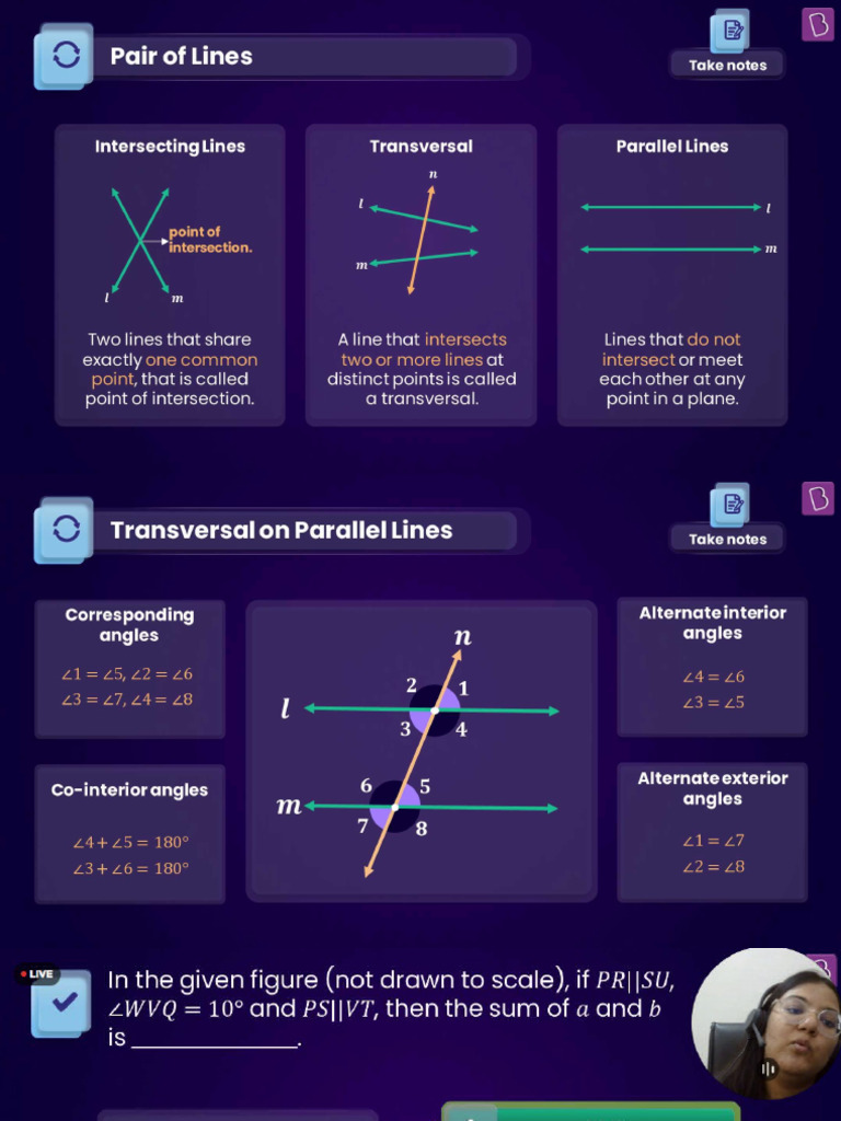 Lines, Angles and Triangles - Olympiad | PDF