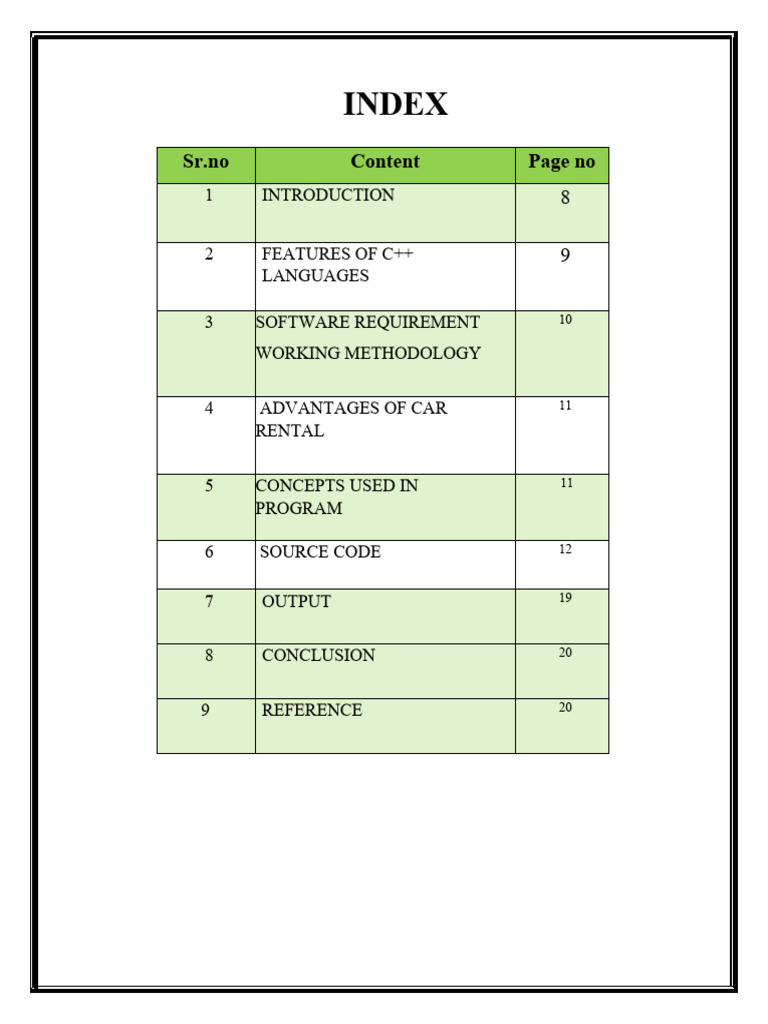 C++ Car Rental System Project | PDF | C++ | Programming