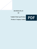 BUSINESS PLAN FPO For Three Years