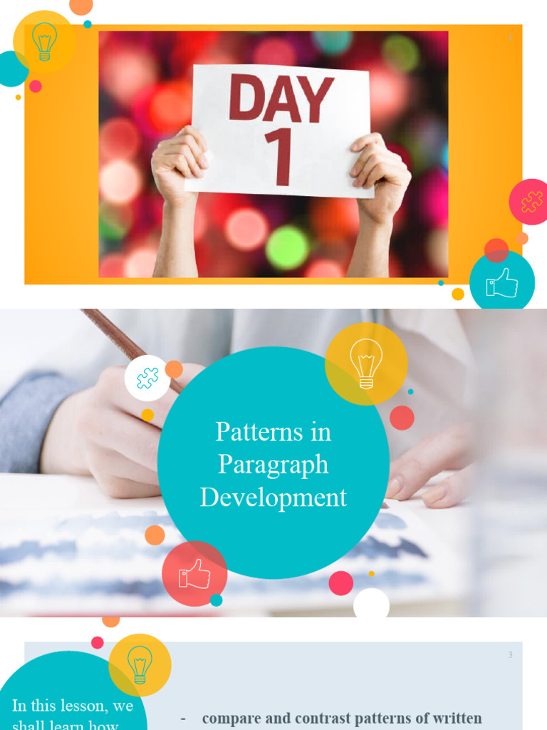L8. 05a Patterns of Paragraph Development | PDF | Narration | Maple