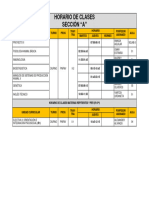 Horario de Clases Trayecto Ii-2 A