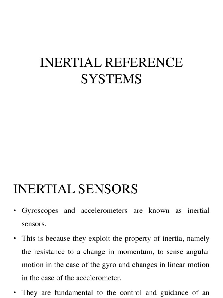 MEMS Gyroscopes in Inertial Systems | PDF | Inertial Navigation System ...