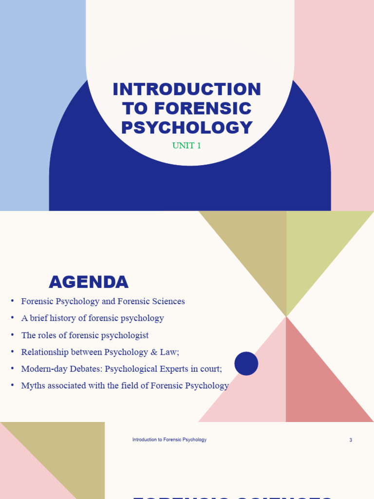 Forensic Psychology Essentials | PDF | Forensic Science | Psychology