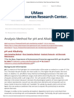Analysis Method for pH and Alkalinity _ Water Resources Research Center