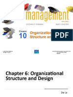 chapter 6 Organizational  Structure and Design