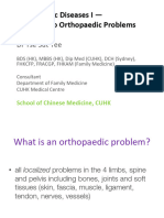 15.1 Orthopedics Diseases I - Approach To Orthopaedic Problems