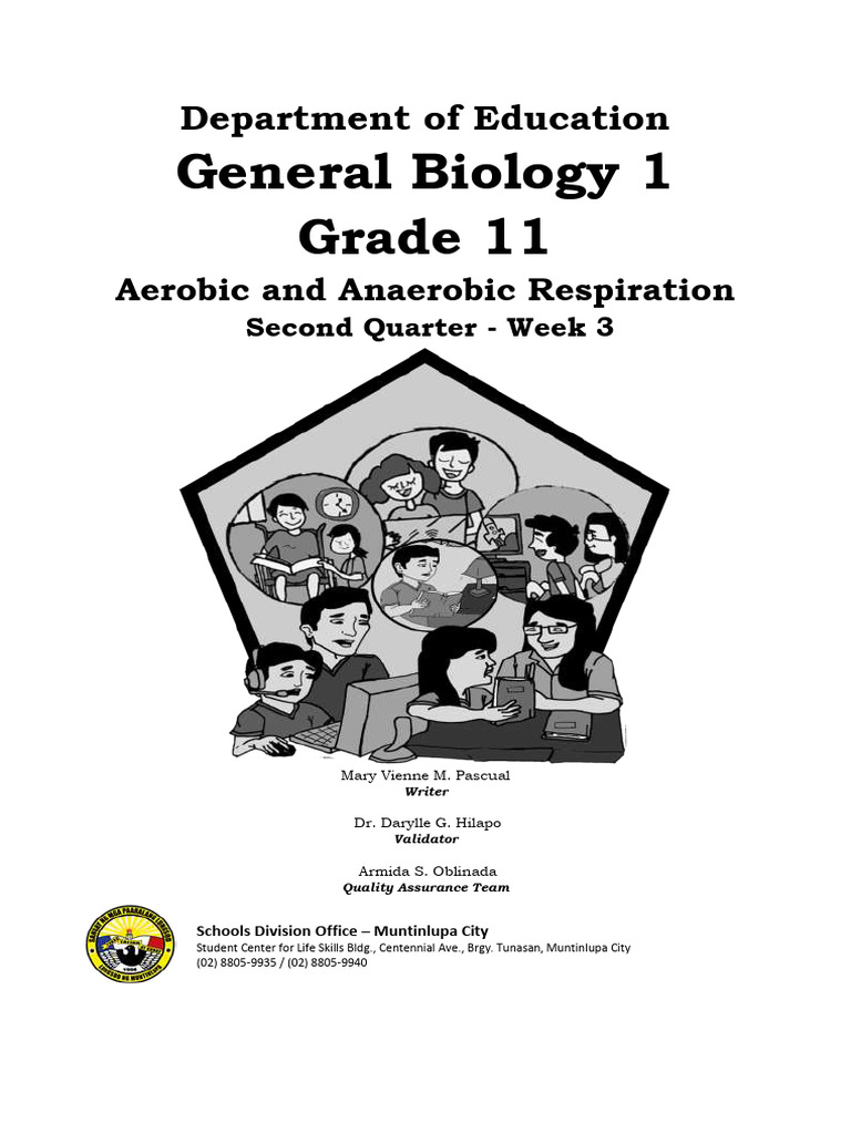 Q2W3 General Biology Module | PDF | Cellular Respiration | Adenosine ...