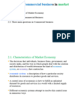Chapter 2 Commercial Business in Market Economy