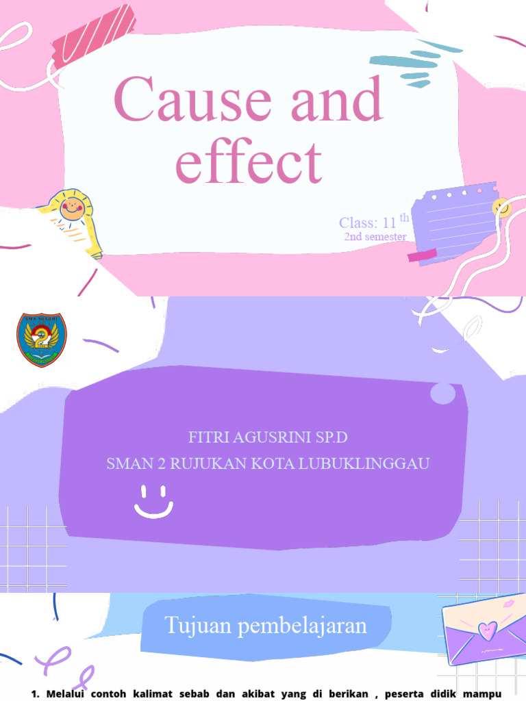 Understanding Cause and Effect in Learning | PDF