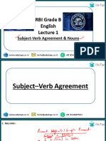 English Lecture 2 Subject Verb Agreement Nouns Lyst8715