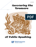 Public Speaking Record Book