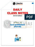 Art & Culture 03 _ Daily Class Notes