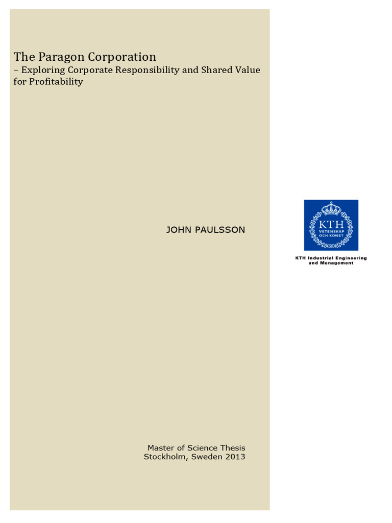 Full Text 01 | PDF | Corporate Social Responsibility | Sustainability