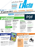 ACTU Recto-Verso Horsserie 2011
