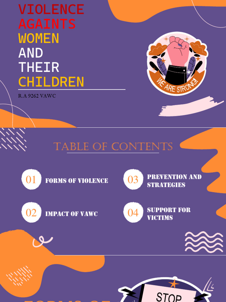 VAWC | PDF | Violence | Sexual Assault