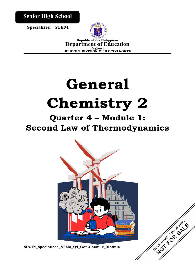 Neral chemistry12 q4 mod 1 second law of thermodynamics download free