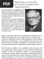 El Buen Diplomatico y La Buena Diploma CIA