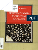 Epistemologia y Ciencias Sociales