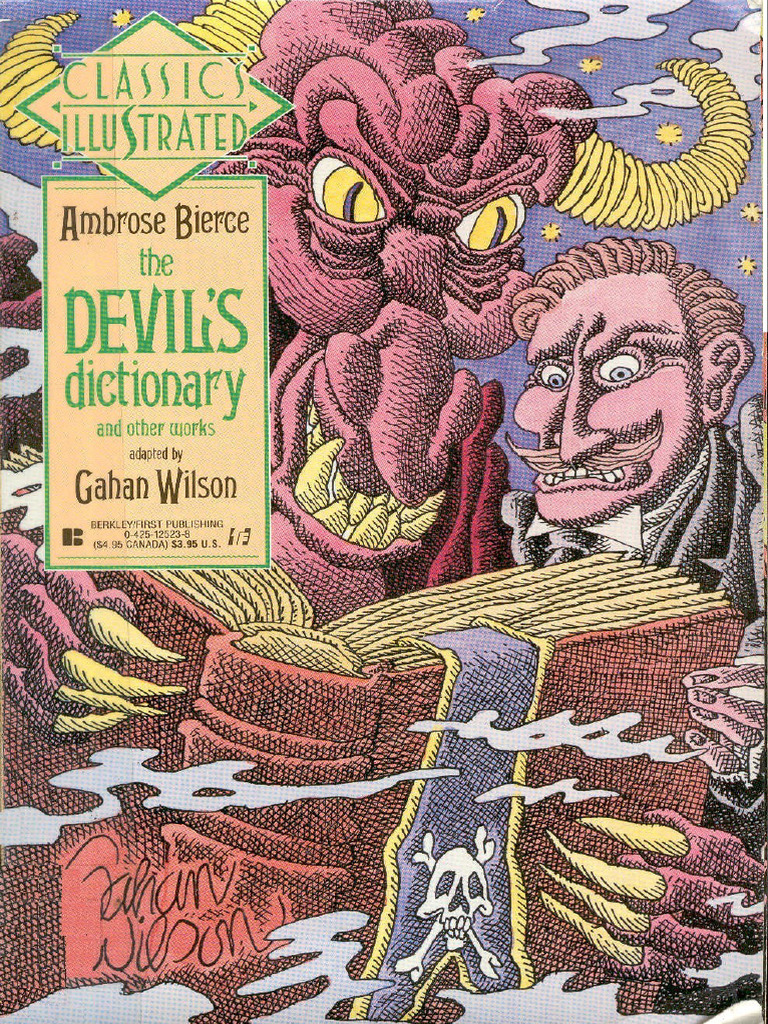 Classics Illustrated - The Devil's Dictionary - Ambrose Bierce (1991) | PDF